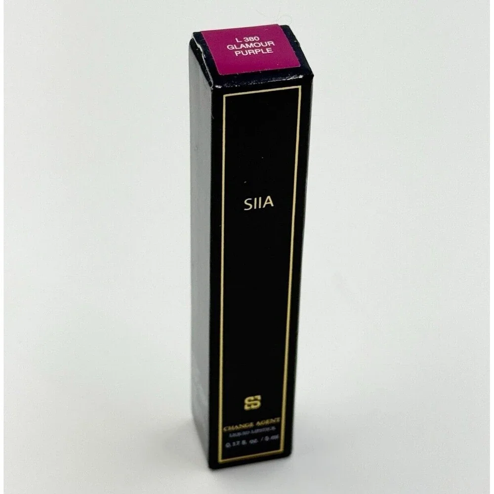 CHANGE AGENT LIQUID LIPSTICK L 380 GLAMOUR PURPLE -Siia Cosmetics